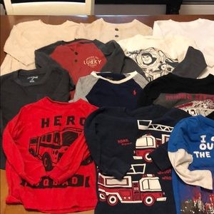 Boy long sleeve shirts 2T
